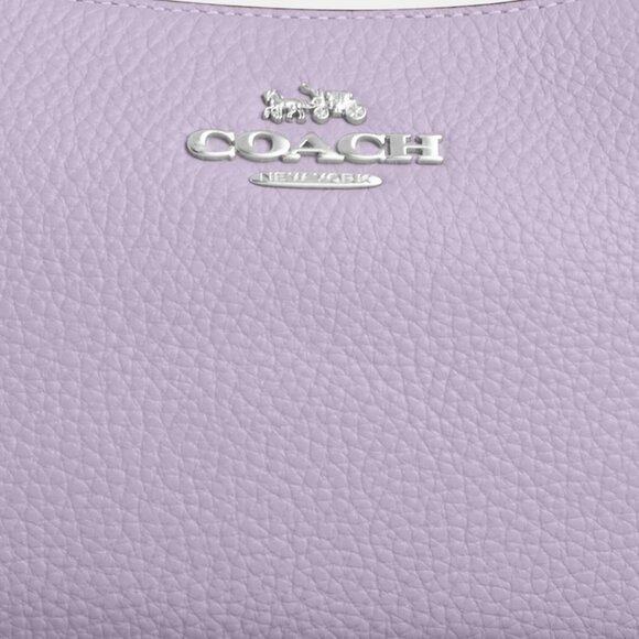 Teri Shoulder Bag With Floral Applique - NWT - Picture 2 of 16